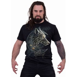 Keltisches Wolf-T-Shirt von Spiral Direct L