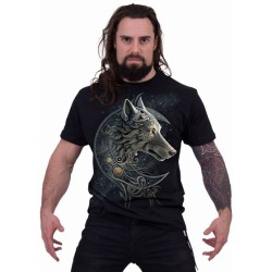 Celtic Wolf T-Shirt by Spiral Direct S