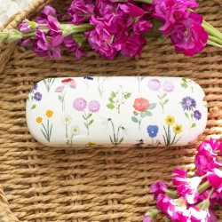 Estuche para gafas de flores silvestres