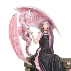 Elegante Drachenfigur von Anne Stokes