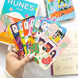 Runas para tarjetas de adivinación de la vida moderna