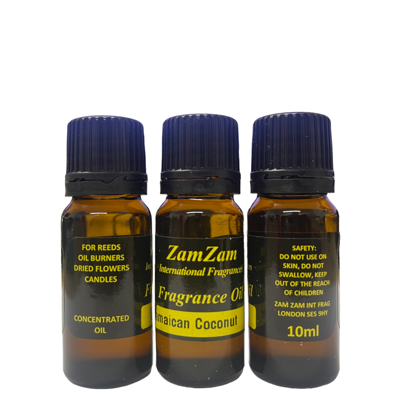 Aceite de fragancia de coco jamaicano Zam Zam