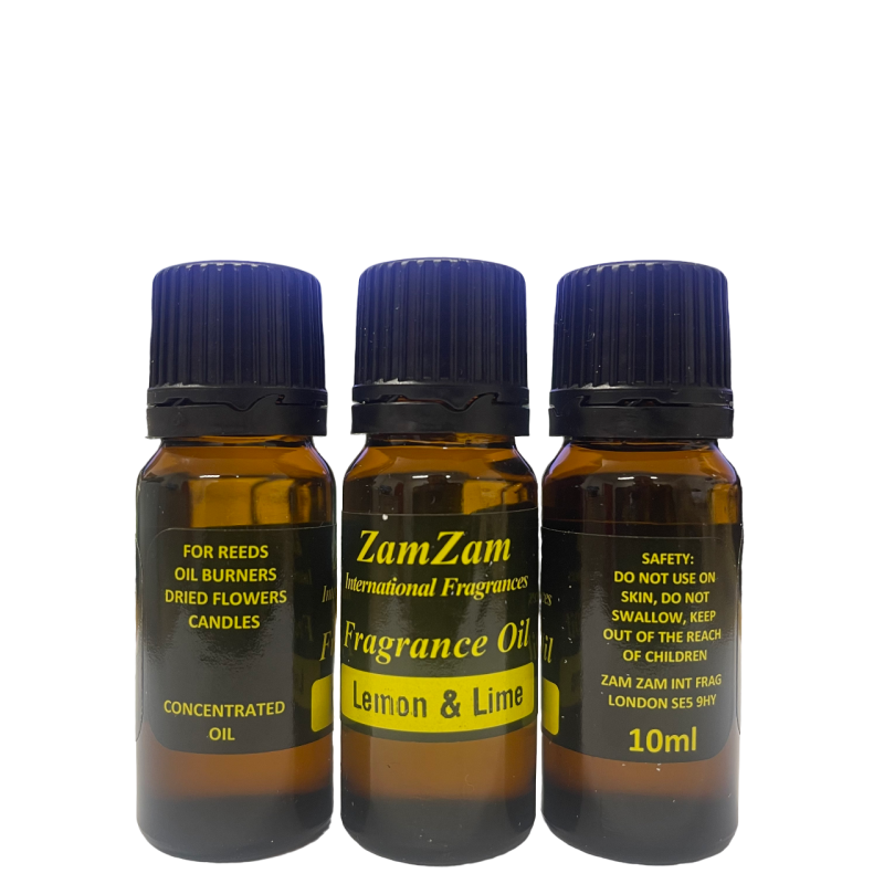 Aceite aromático de limón y lima Zam Zam