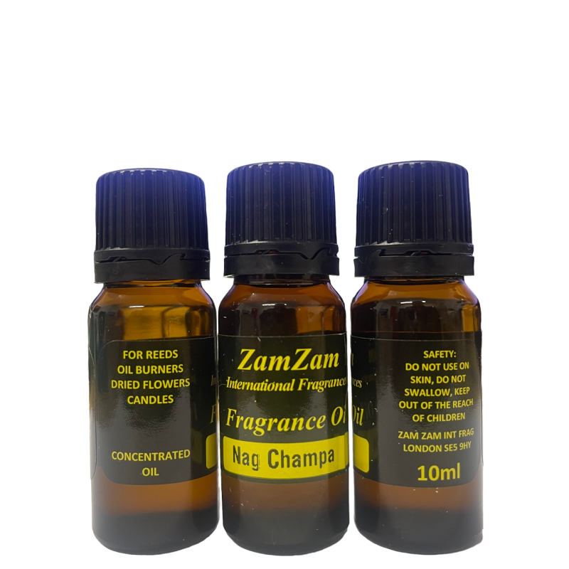 Aceite aromático Nag Champa Zam Zam