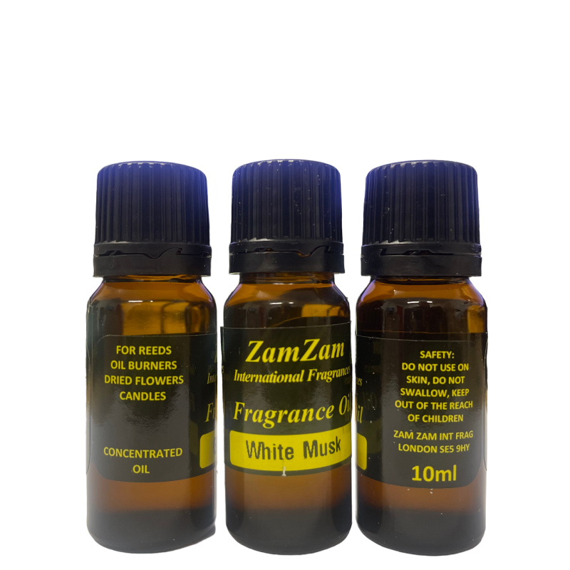 Aceite aromático de almizcle blanco Zam Zam