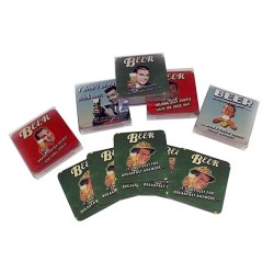 Set of 6 Beer Coasters