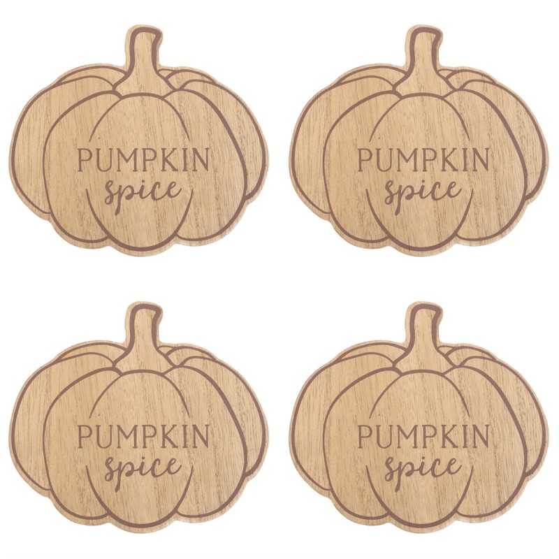 Pumpkin Spice Coaster Set