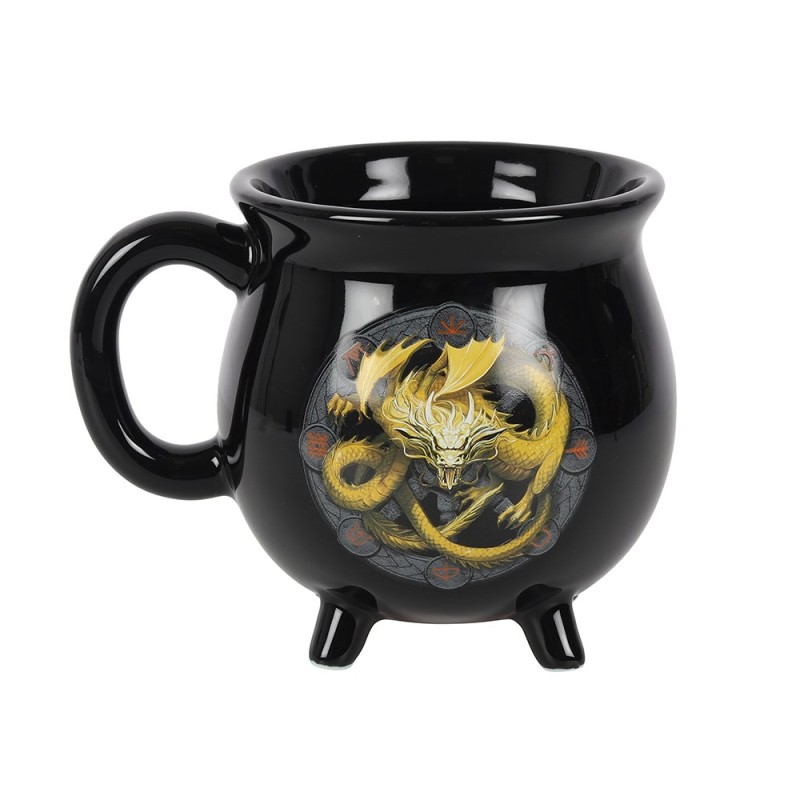 Taza caldero que cambia de color Imbolc de Anne Stokes