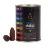 Goloka Chakra Backflow Incense Cones Display of 6 Tubes