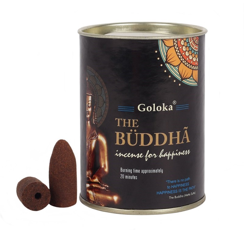 Goloka Buddha Rückfluss-Räucherkegel