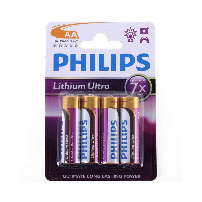 Phillips Lithium Ultra AA B4