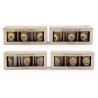 6cm Set of 3 Buddha Votive Candles