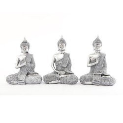 20cm Silver Diamante Buddha...