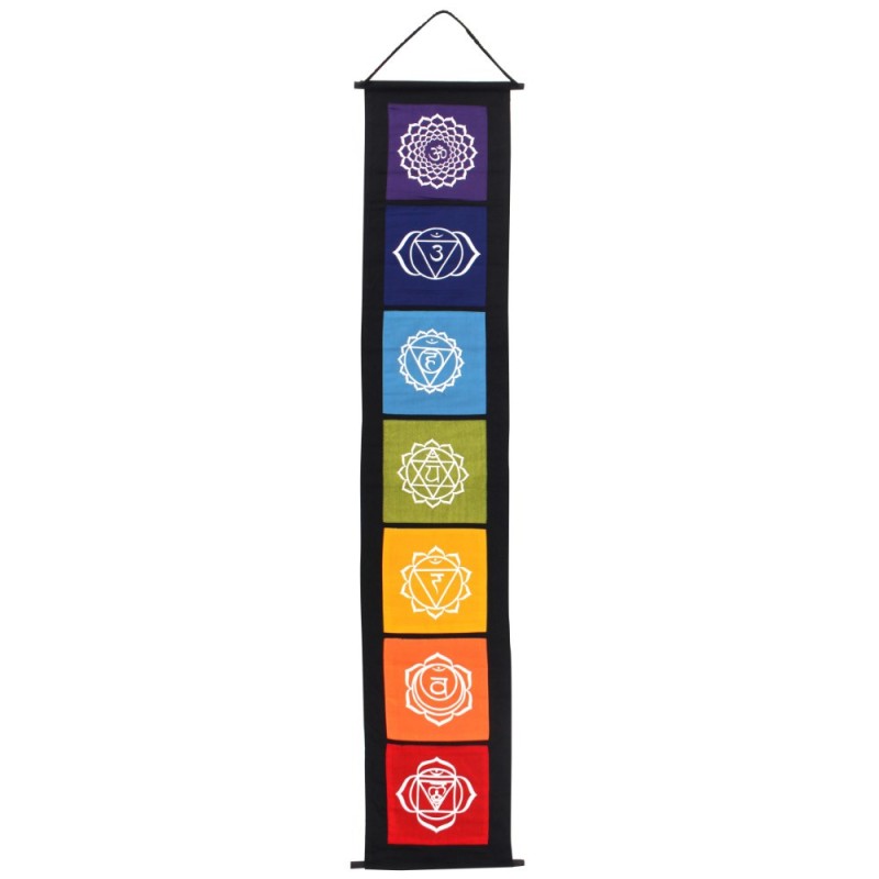 Bandera del símbolo de chakra