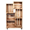 Wooden Crate Retail Display