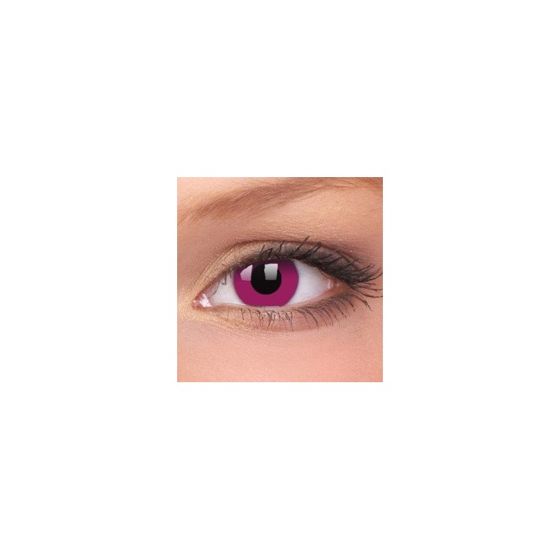 Lentilles de contact ColourVue Violettes Crazy