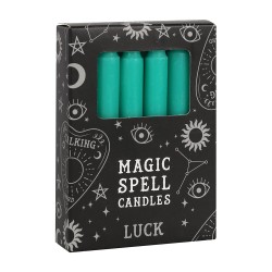 Set of 12 Green 'Luck'...