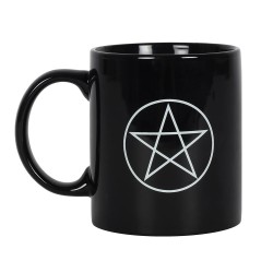 Taza Pentagrama Negro