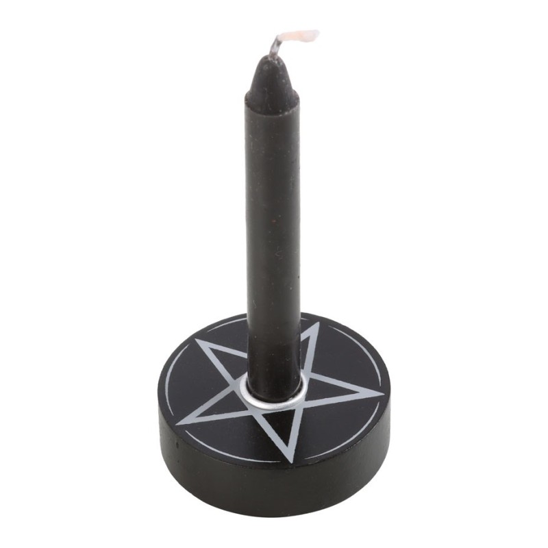 Pentagram Spell Candle Holder