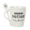 Juego de taza y cuchara de poción matutina