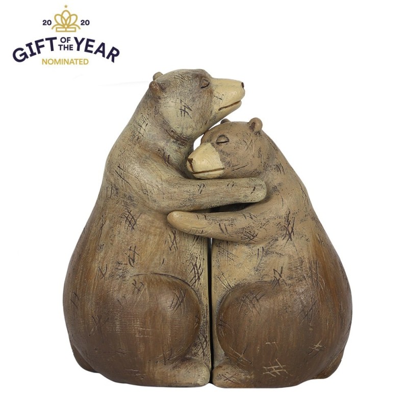 Bear Hug Couple Ornament