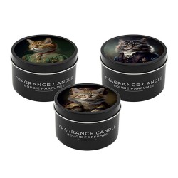 8cm Cat Head Portrait Tin...