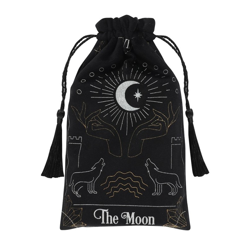 Carta del Tarot de la Luna Mochila saco