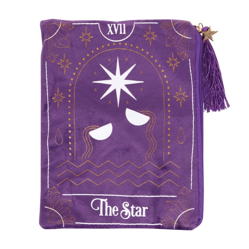 La bolsa con cremallera de la carta del tarot estrella