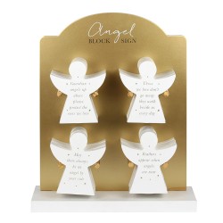 Angel Block Sign Display de...