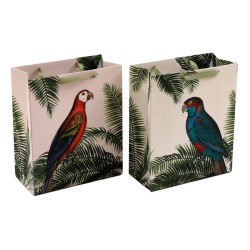 23cm Medium Palm and Parrot...