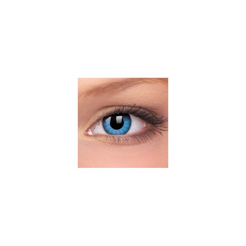 Lentilles de contact ColourVue Crazy Bleu Solaire