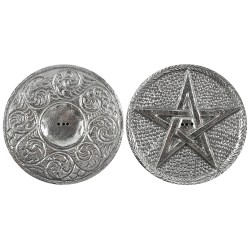 10cm Silver Pentagram...