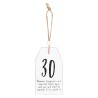 30 Milestone Birthday Hanging Sentiment Sign