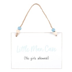 Hängeschild „Little Man Cave“