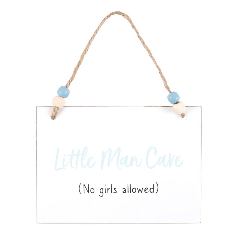 Hängeschild „Little Man Cave“