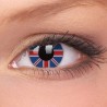 Lenti a contatto pazzesche ColourVue Union Jack