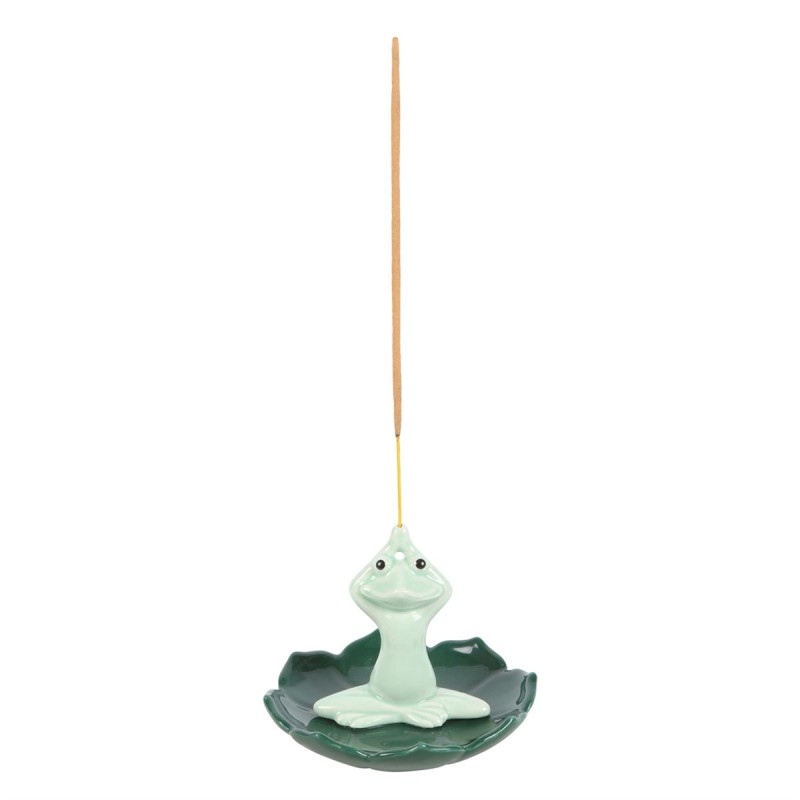 Yoga Frog Incense Stick Holder