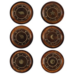 Mango Wood Round Plate...