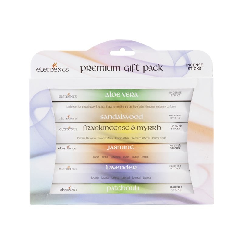 Elements Premium Fragrances Incense Gift Pack