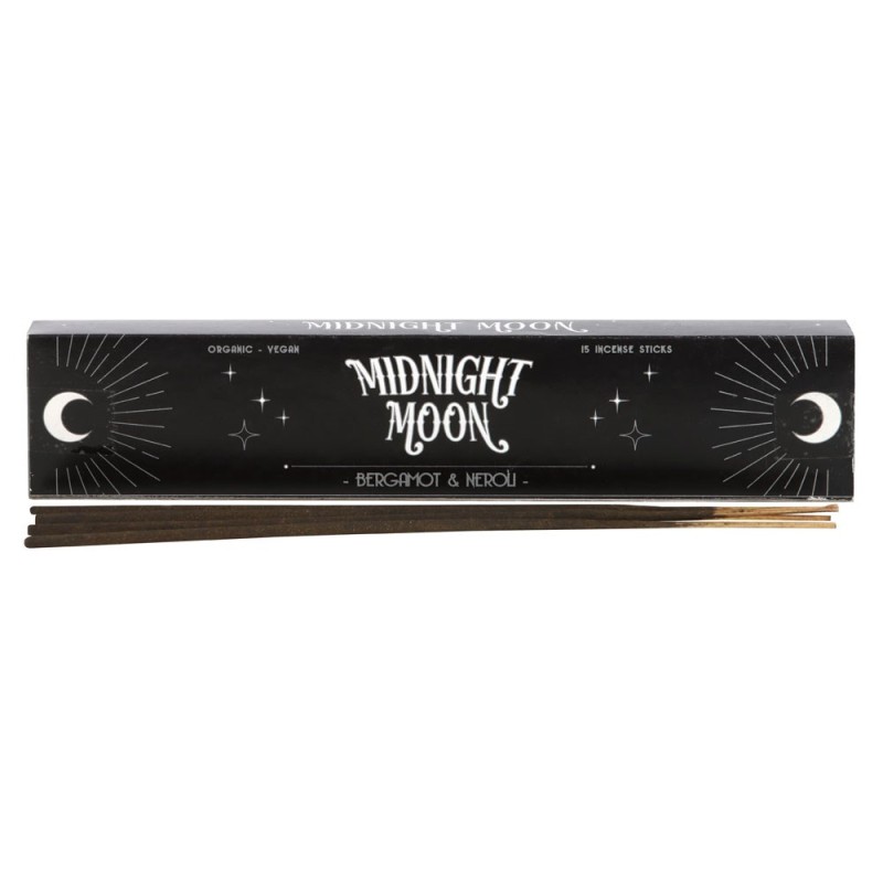 Pack de 15 varitas de incienso Midnight Moon Bergamota y Neroli