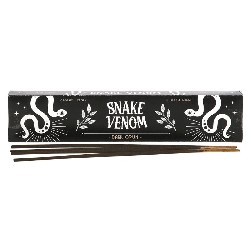 15er-Pack Räucherstäbchen „Snake Venom Dark Opium“