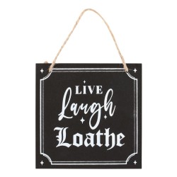 Cartel colgante Live Laugh...