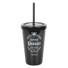 Deadly Poison Plastikbecher mit Strohhalm