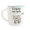 Tasse „Crazy Cat Lady“ in Geschenkbox