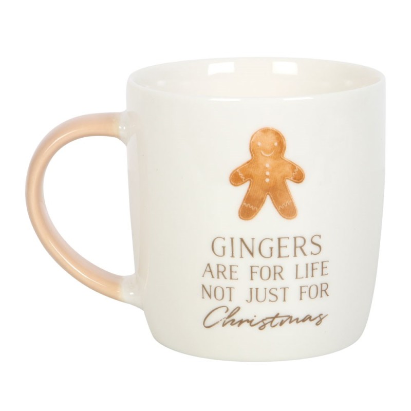 Taza de Navidad Los jengibres son para toda la vida