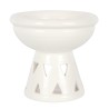 Off White Deep Bowl Oil Burner