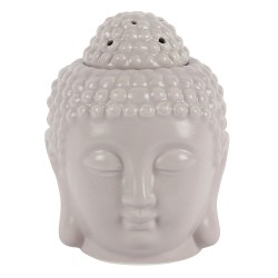 Small Grey Buddha Head Oil...