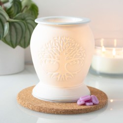 Tree of Life White Ceramic...