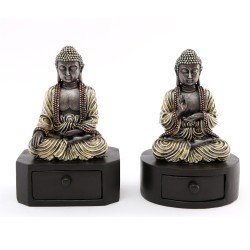 16.5cm große Buddha-Box aus...