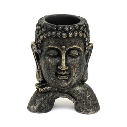 17cm Grey and Gold Buddha...